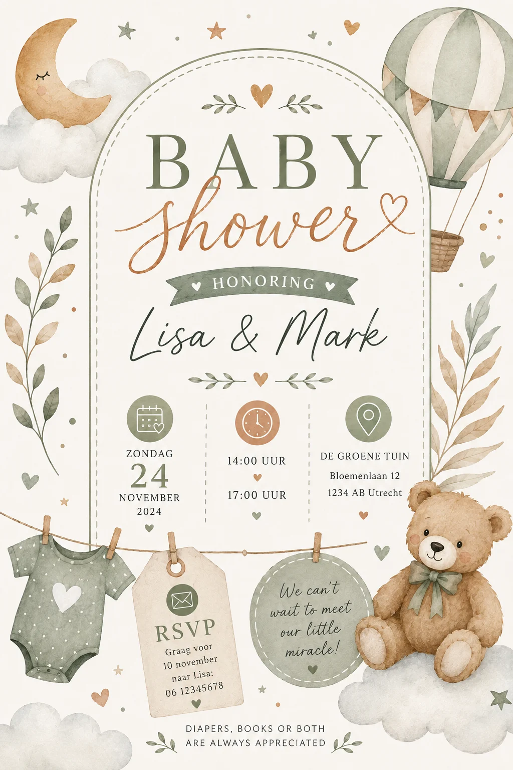 Cloud balloon baby shower