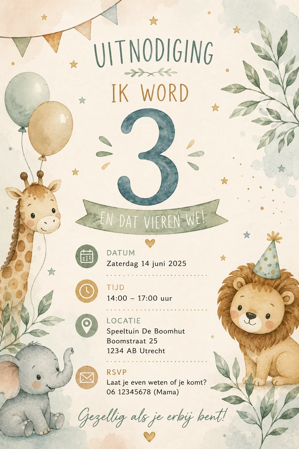 Safari 3rd birthday